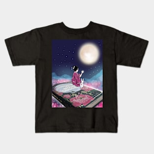 The Daughter of the Moon Goddess Kids T-Shirt